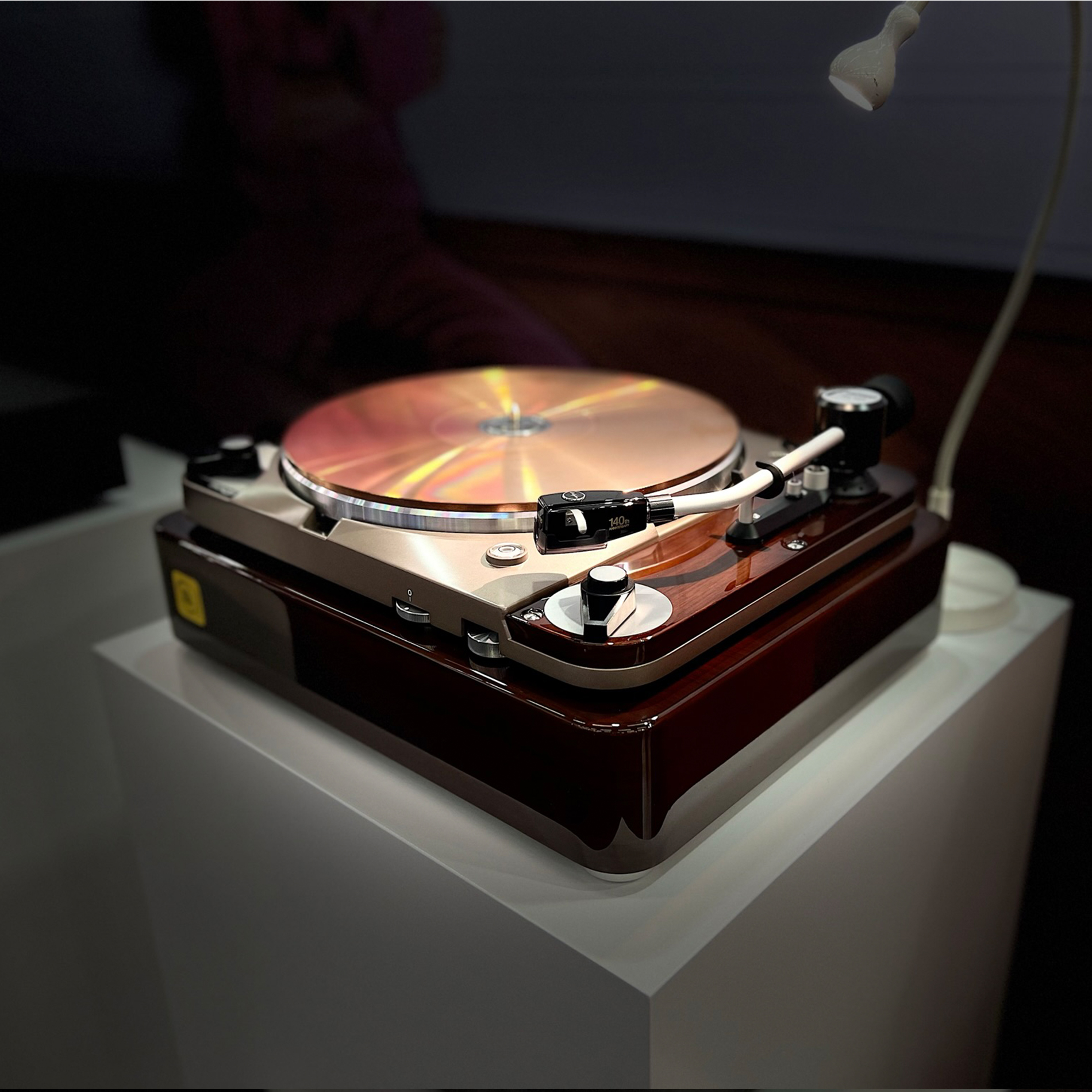 PLATINE VINYLE HIFI ENTRAINEMENT DIRECT TD 124