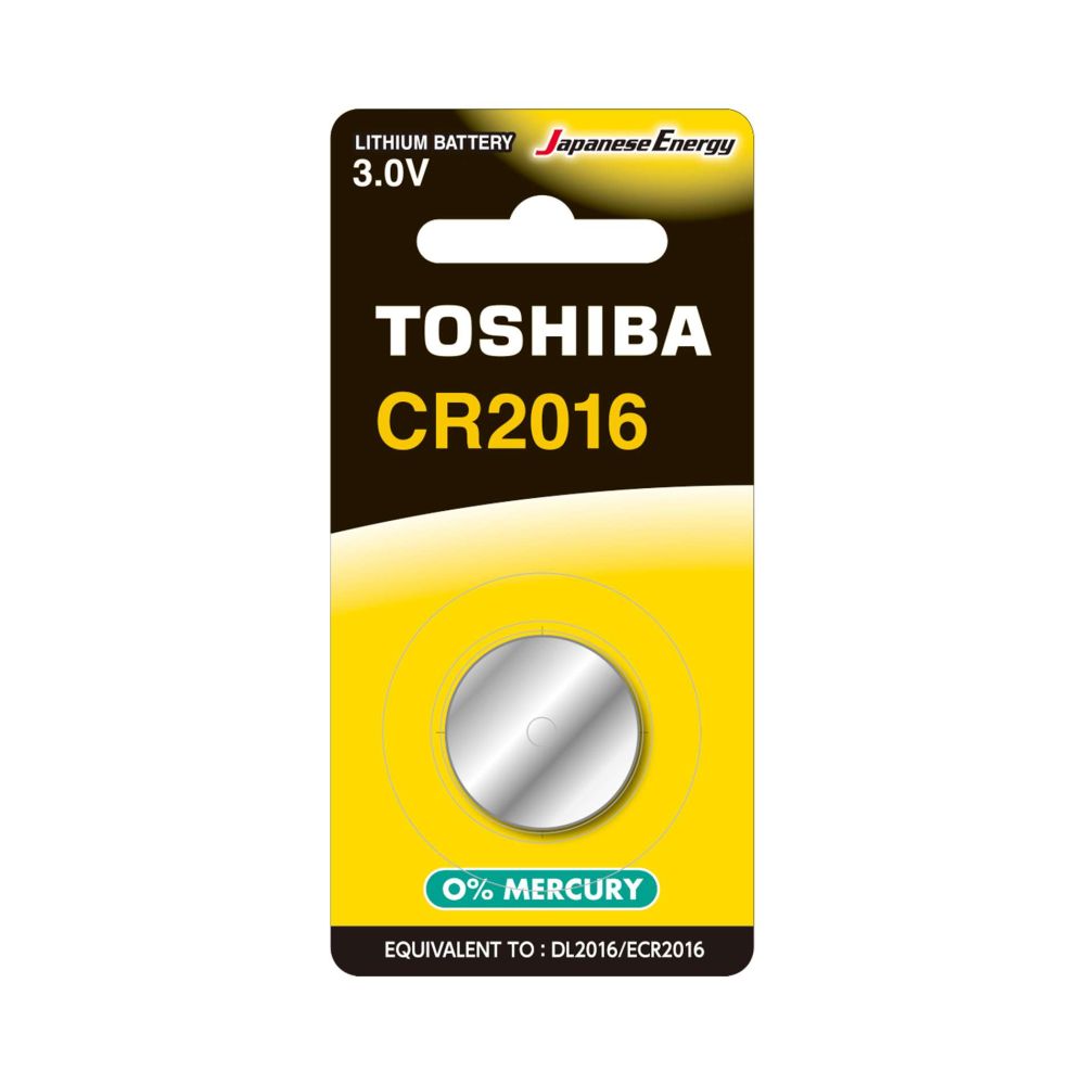 CR2016 BP-1C - PILE CR2016 - PACK DE 1 - Toshiba