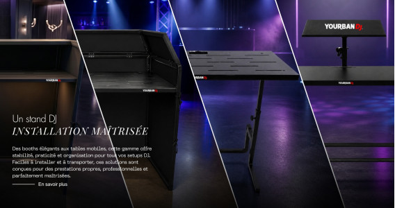 YOURBAN DJ – Des solutions DJ mobiles pensées pour la scène