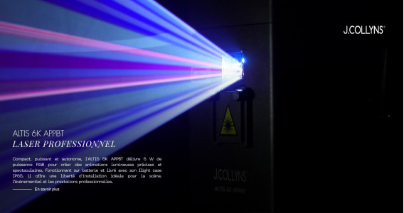 ALTIS 6K APPBT - La puissance laser en toute liberté